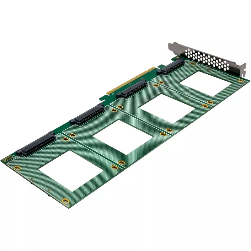 InLine 76660R vidinė U.2 sąsajos plokštė PCIe lizdui, kištukinė jungtis, 4 Gbit/s