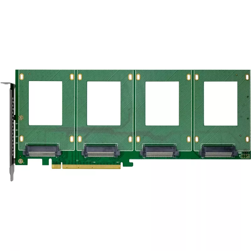 InLine 76660R vidinė U.2 sąsajos plokštė PCIe lizdui, kištukinė jungtis, 4 Gbit/s