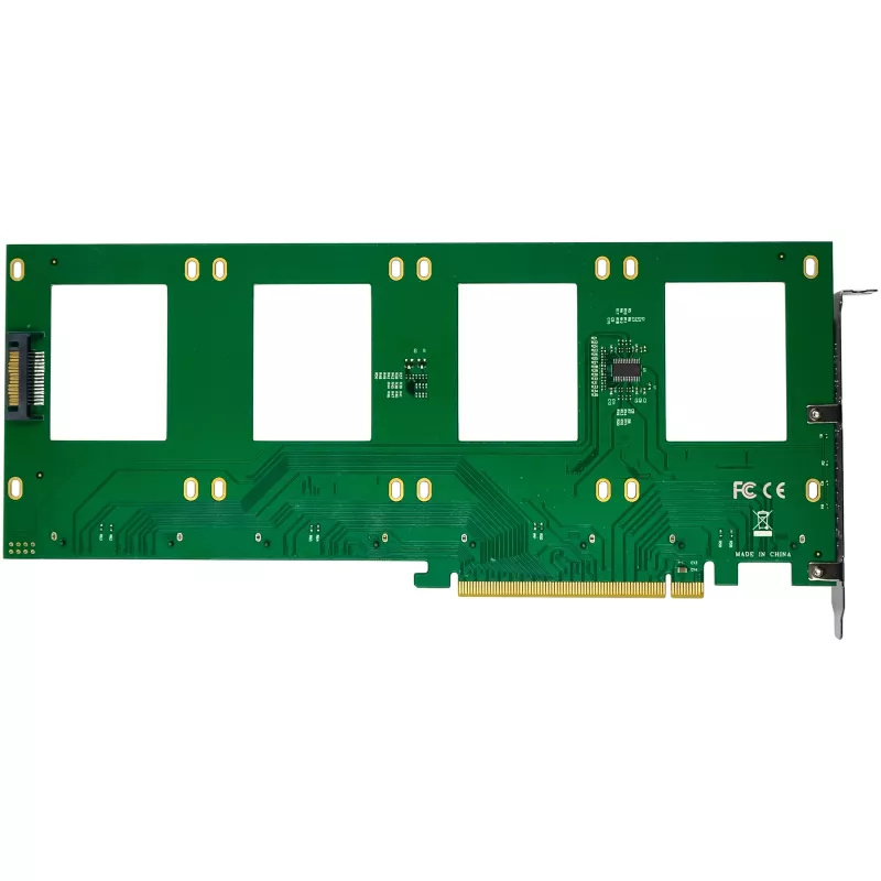 InLine 76660R vidinė U.2 sąsajos plokštė PCIe lizdui, kištukinė jungtis, 4 Gbit/s