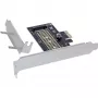 Vidinė M.2 adapterio plokštė InLine 76660S PCIe 1 Gbit/s 3.3 V