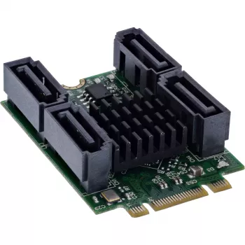 InLine 76660U vidinė SATA sąsajos kortelė M.2 į SATA 6 Gbit/s