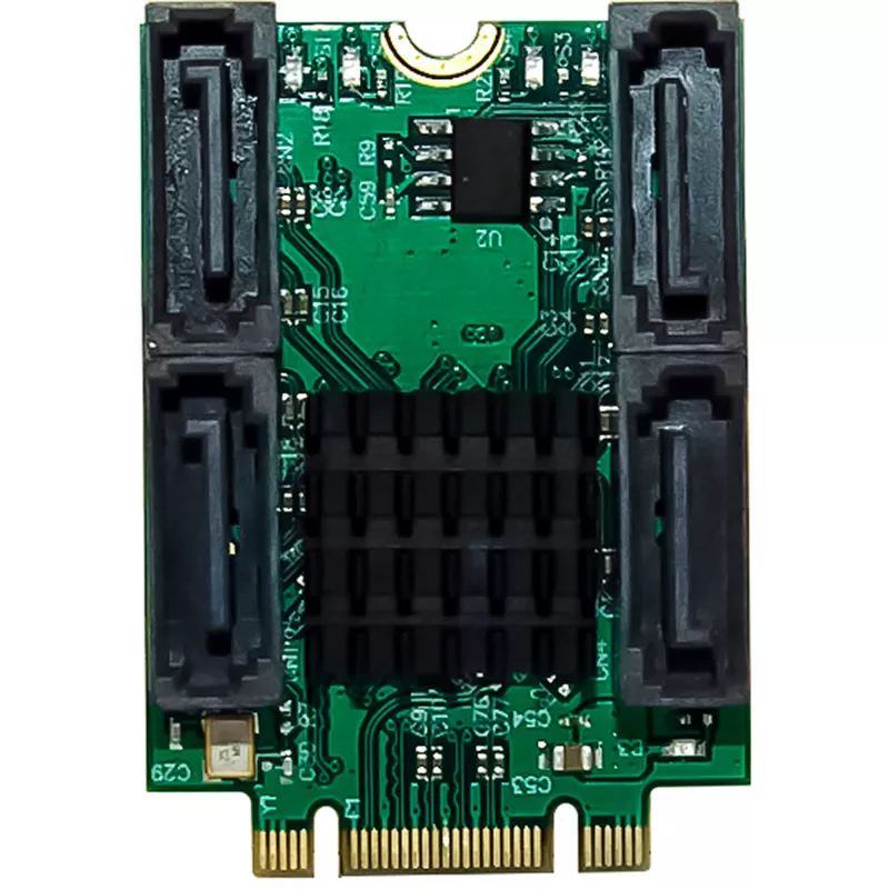 InLine 76660U vidinė SATA sąsajos kortelė M.2 į SATA 6 Gbit/s