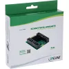 InLine 76660U vidinė SATA sąsajos kortelė M.2 į SATA 6 Gbit/s