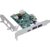 InLine 76661M sąsajos plokštė / adapteris Vidinė USB 3.2 Gen 1 (3.1 Gen 1), USB Type-C