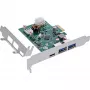 InLine 76661M sąsajos plokštė / adapteris Vidinė USB 3.2 Gen 1 (3.1 Gen 1), USB Type-C