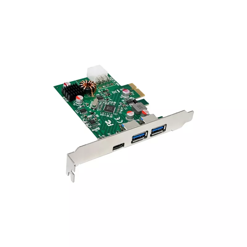 InLine 76661M sąsajos plokštė / adapteris Vidinė USB 3.2 Gen 1 (3.1 Gen 1), USB Type-C
