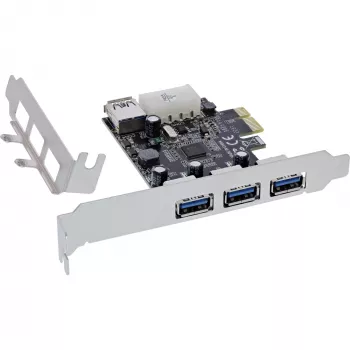 InLine 76662D sąsajos kortelės / adapteriai Vidinis Molex 4-pin, USB 3.2 Gen 1 (3.1 Gen 1)