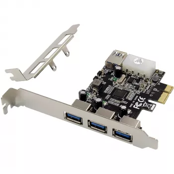 InLine 76662D sąsajos kortelės / adapteriai Vidinis Molex 4-pin, USB 3.2 Gen 1 (3.1 Gen 1)