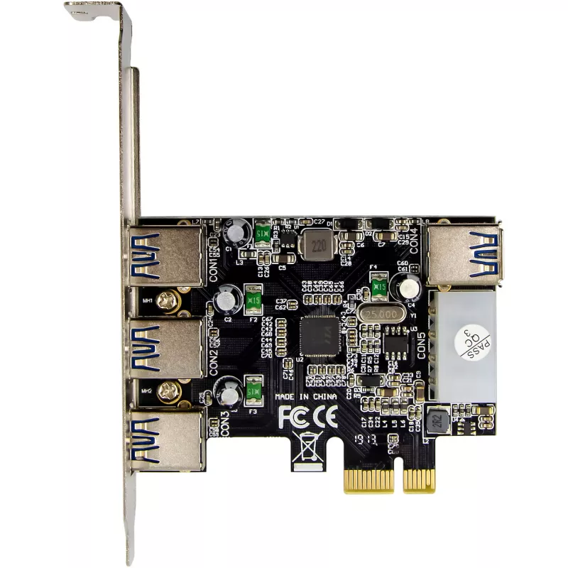 InLine 76662D sąsajos kortelės / adapteriai Vidinis Molex 4-pin, USB 3.2 Gen 1 (3.1 Gen 1)