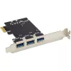 InLine 76662D sąsajos kortelės / adapteriai Vidinis Molex 4-pin, USB 3.2 Gen 1 (3.1 Gen 1)