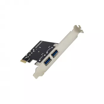 InLine 2+2 prievadų USB 3.2 Gen.1 pagrindinio kompiuterio valdiklis, PCIe, su SATA maitinimu + LP laikiklis