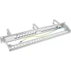 Patch panel InLine 76822A 1U Pilka Stovo talpa 1U