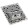 InLine Cat.6A dėžutė lygiam montavimui, 2x RJ45, balta RAL9010