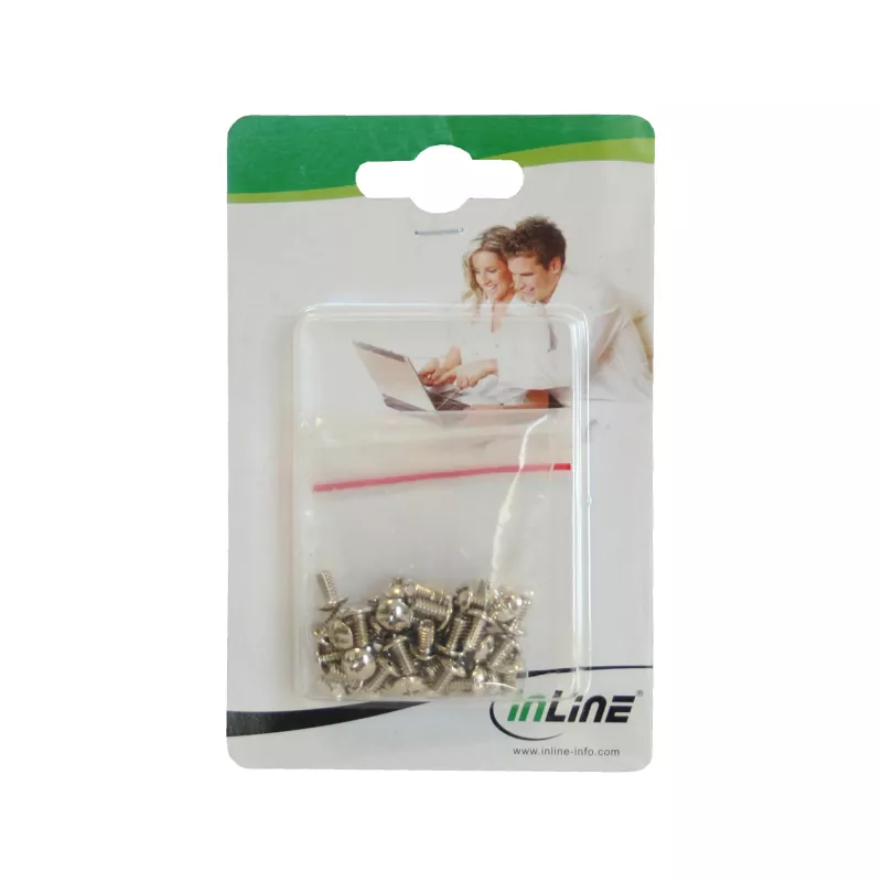 InLine varžtų rinkinys 3,5 col. kietiesiems diskams 50 vnt.