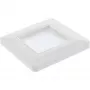 Sieninis rėmelis su šepečiu InLine 78501 televizoriui, plastikinis, baltas RAL9010, 80×80 mm