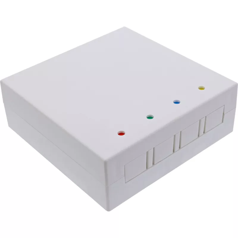 InLine FTTH tuščia skirstomoji dėžutė iki 4x LC dvipusio / 4x SC paprastojo, balta