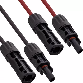 Vidutinės įtampos kabelis InLine 95412 raudonas juodas 1500V 12.5m