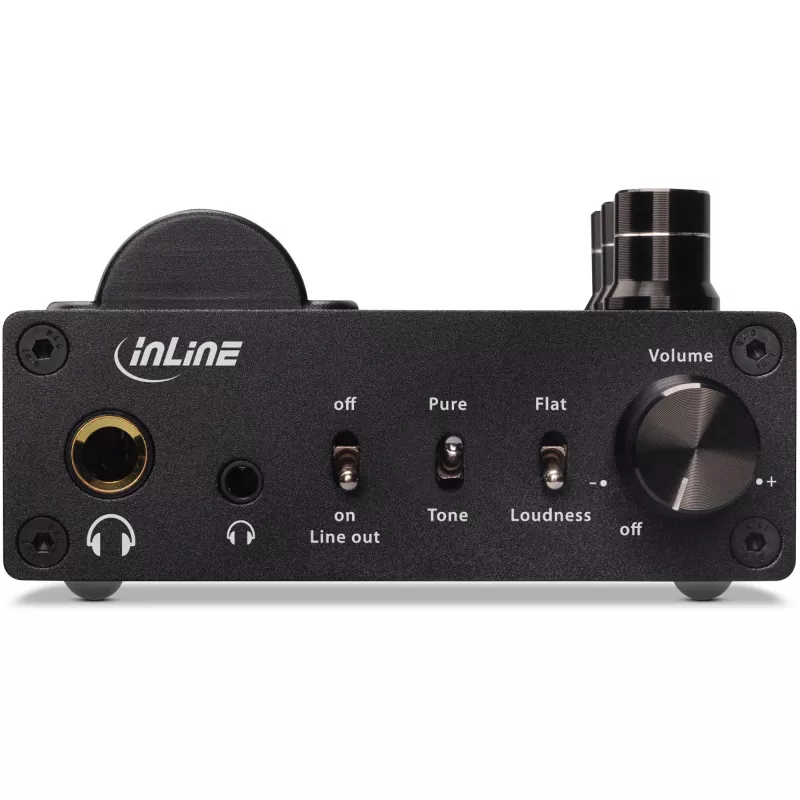InLine AmpUSB-EQ, Hi-Res AUDIO HiFi DSD USB garso keitiklis