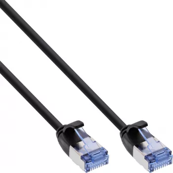InLine B-71902S tinklo kabelis, juodas, 2 m, Cat6a U/FTP (STP)