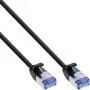 InLine B-71955S tinklo kabelis Juodas 0,5 m Cat6a U/FTP (STP)
