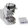 InLine 24 prievadų masinis paketas Keystone RJ45 lizdas siauras SNAP-In Cat.6A su integruotu kabelio raiščiu (B-76202P)