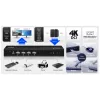 ATEN 2 prievadų USB 4K HDMI dviejų ekranų KVMP komutatorius (kabeliai pridėti)