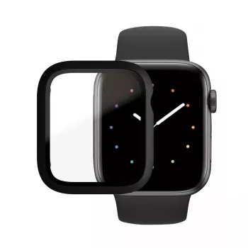 PanzerGlass® pilno korpuso dėklas juodas Apple Watch SE 3 | SE | 6 | 5 | 4 | 44 mm
