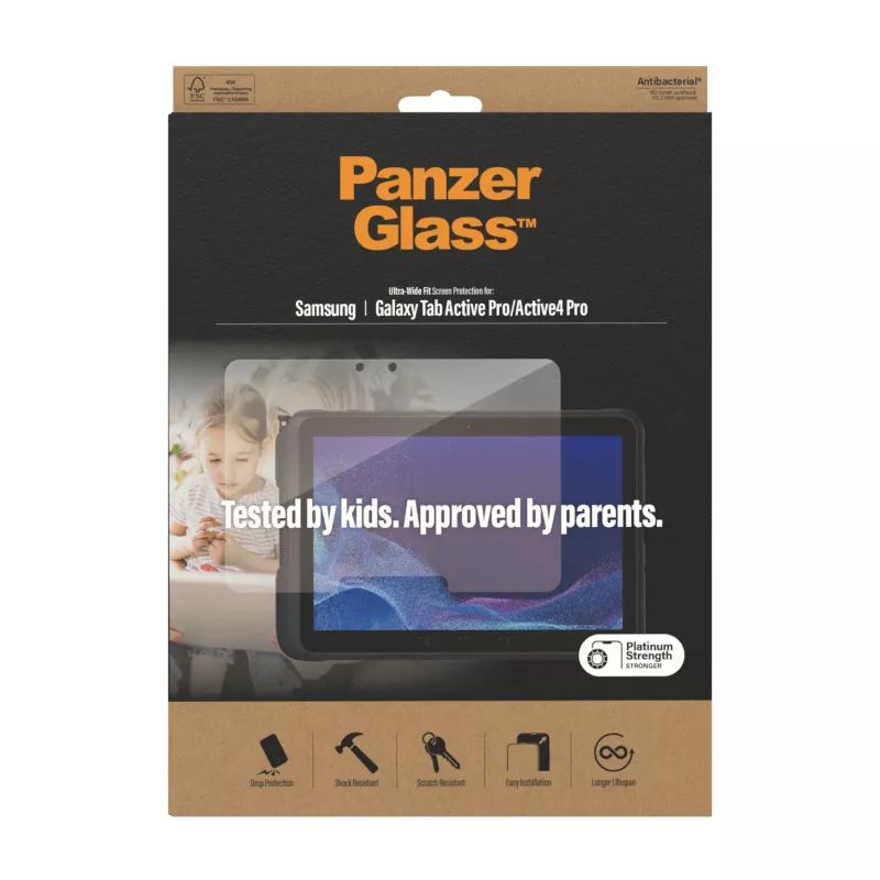 PanzerGlass ® Ekrano apsauga Samsung Galaxy T Active Pro | Active4 Pro