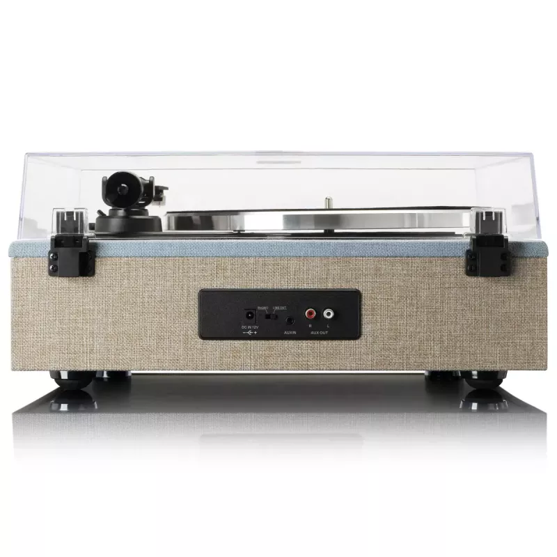 Belt-drive audio turntable Lenco LS-440 Blue Taupe Automatic