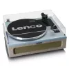 Belt-drive audio turntable Lenco LS-440 Blue Taupe Automatic