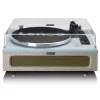 Belt-drive audio turntable Lenco LS-440 Blue Taupe Automatic