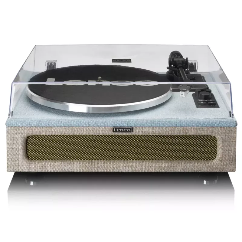 Belt-drive audio turntable Lenco LS-440 Blue Taupe Automatic