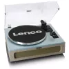 Belt-drive audio turntable Lenco LS-440 Blue Taupe Automatic