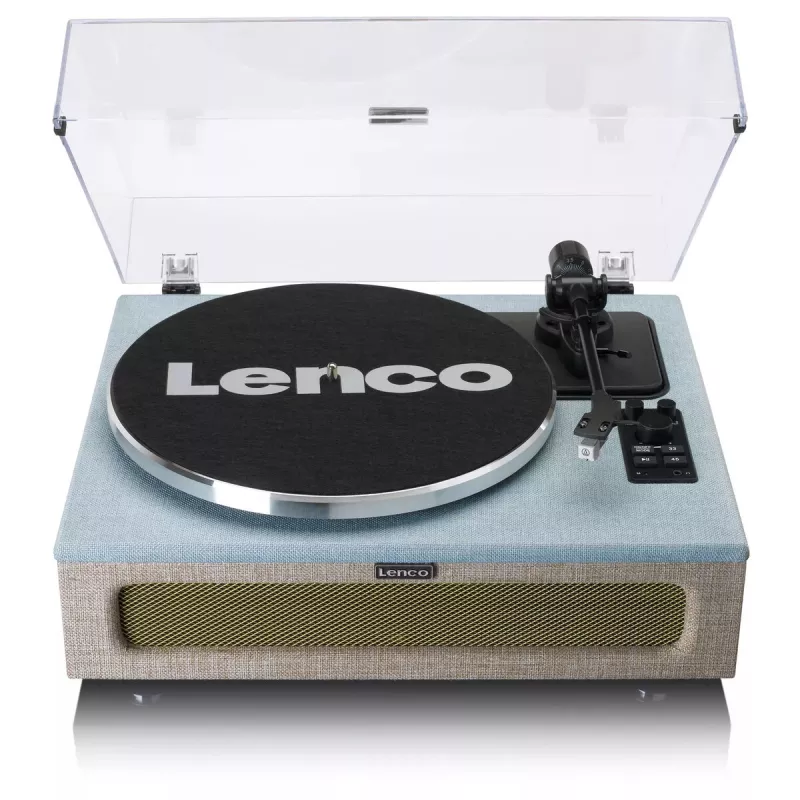 Belt-drive audio turntable Lenco LS-440 Blue Taupe Automatic