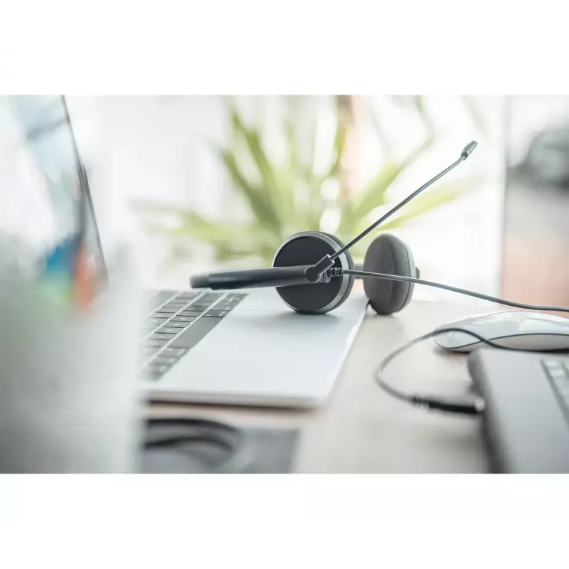 Headset Digitus On Ear Office Headset with Noise Reduction USB
