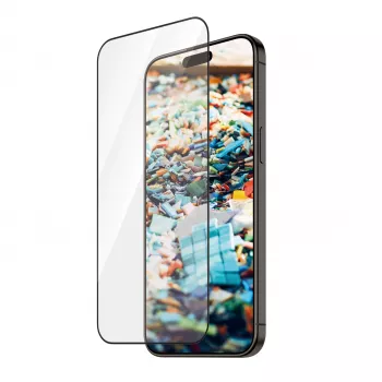 PanzerGlass ® Re:fresh ekrano apsauga iPhone 15 Pro Max | Itin platus pritaikymas su EasyAligner