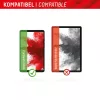 Displex Planšetės stiklas (9H) Samsung Galaxy Tab A11/A9, EASY-ON® Eco tvirtinimo rėmelis, nedūžtantis