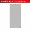 Displex privatumo ekrano apsauga (10H) Samsung Galaxy S24+/S25+, EASY-ON® Eco montavimo rėmelis, privatumo filtras