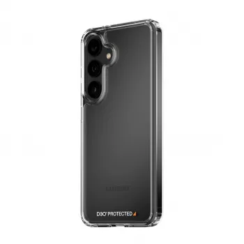 Dangtelis PanzerGlass HardCase su D3O Samsung Galaxy S24 permatomas