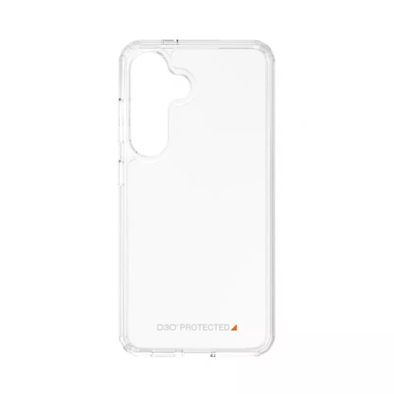 Dangtelis PanzerGlass HardCase su D3O Samsung Galaxy S24 permatomas