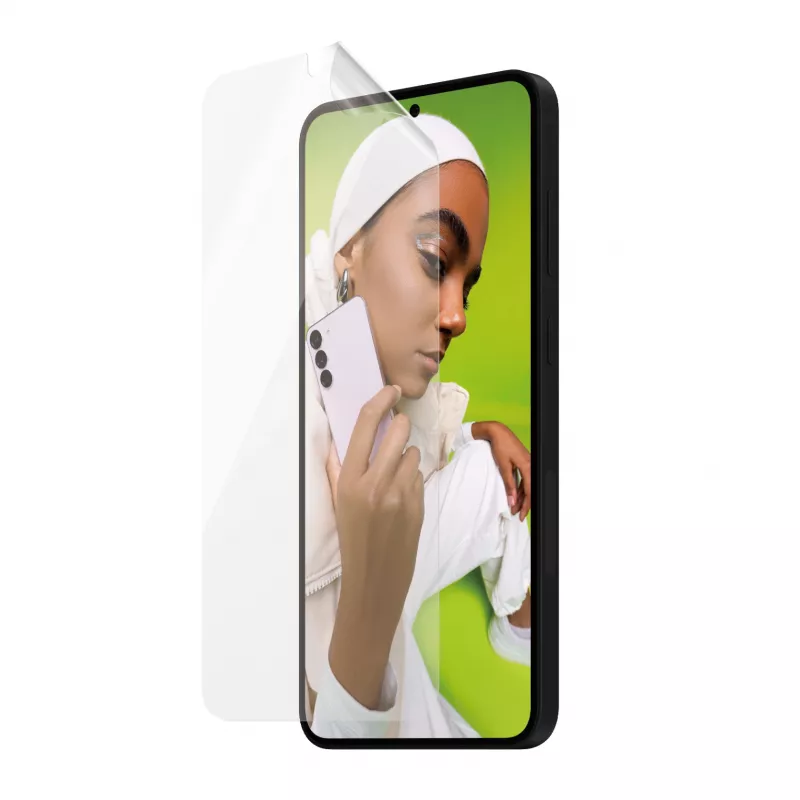 PanzerGlass® ECO MATRIX ekrano apsauga su D3O® Samsung Galaxy S24+ | Itin platus pritaikymas su išlygiavimo rinkiniu