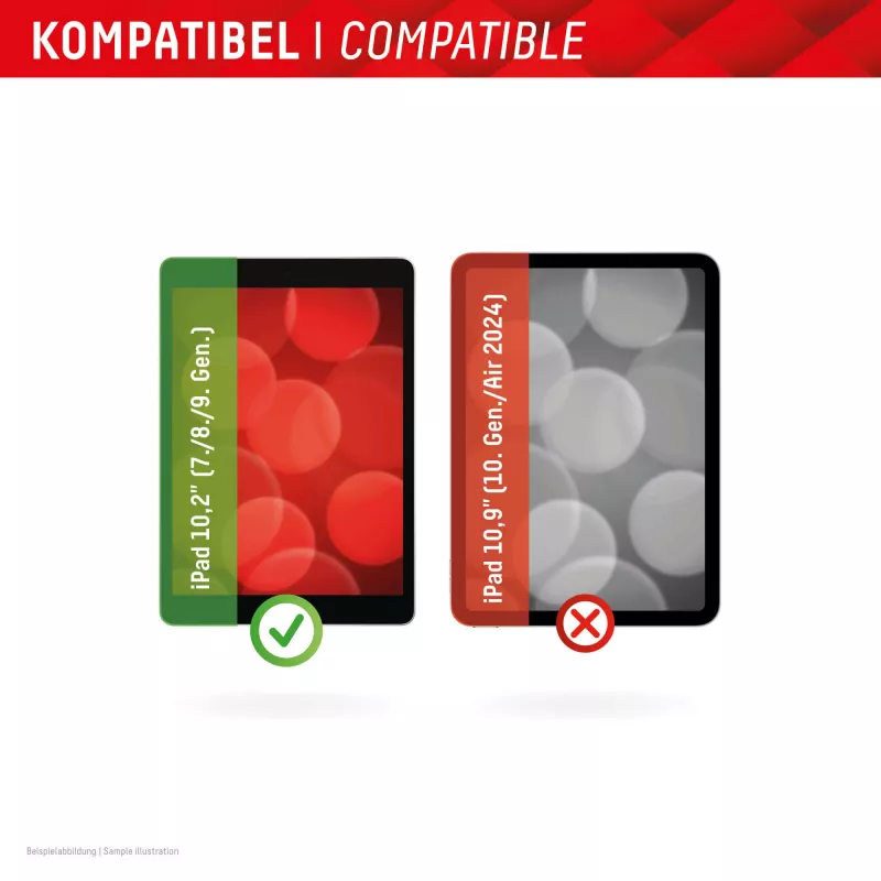 Displex TABLET PRIVACY SAFE nuimamas dvipusis privatumo filtras, skirtas iPad 10,2 col. (7/8/9 kartos)