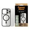PanzerGlass ® HardCase permatomas su juodu MagSafe ir rėmeliu iPhone 16 Pro