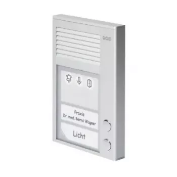 Auerswald TFS Dialog 212 aliumininis laidinis domofonas IP22 montuojamas ant sienos