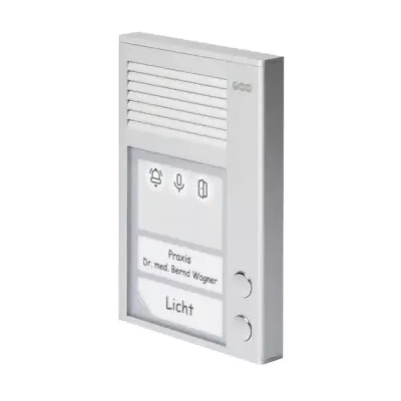 Auerswald TFS Dialog 212 aliumininis laidinis domofonas IP22 montuojamas ant sienos