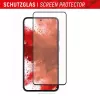 Displex Premium Screen Protector (Full Cover, 10H) for Samsung Galaxy S22+/S23+, Eco Mounting Frame, Full Cover