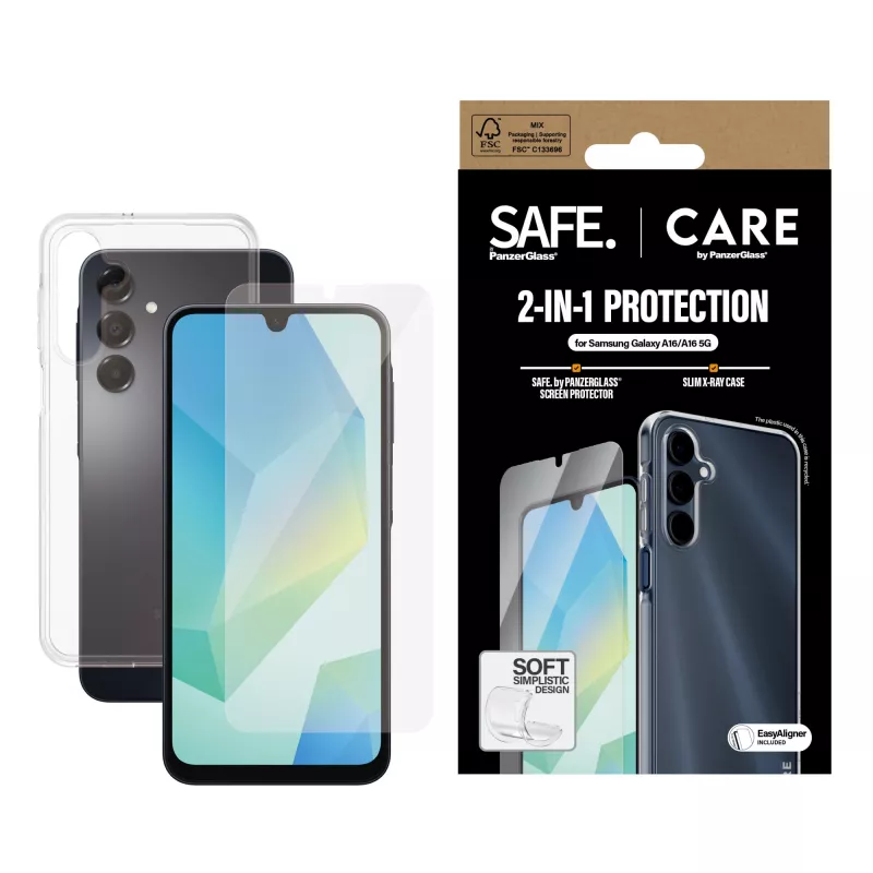 PanzerGlass CARE™ by ® 2-in-1 Bundle Samsung Galaxy A16 4G | A16 5G