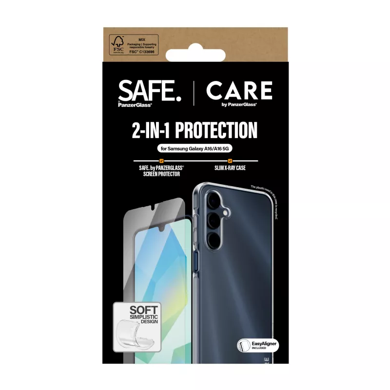PanzerGlass CARE™ by ® 2-in-1 Bundle Samsung Galaxy A16 4G | A16 5G