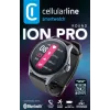 Cellularline ION PRO Round Bluetooth® išmanusis laikrodis su programėle, 3,51 cm (1,38 colio), TFT, jutiklinis ekranas, 0,00064 GB, 98 g