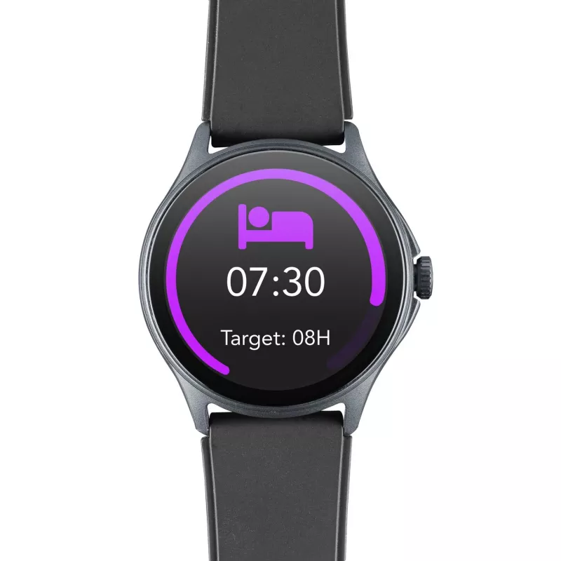 Cellularline ION PRO Round Bluetooth® išmanusis laikrodis su programėle, 3,51 cm (1,38 colio), TFT, jutiklinis ekranas, 0,00064 GB, 98 g